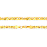 22K Gold Classic Link Chain - 17.5"